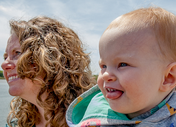 Bonnie Bain and her daughter, Peyton Massie, face the future.
